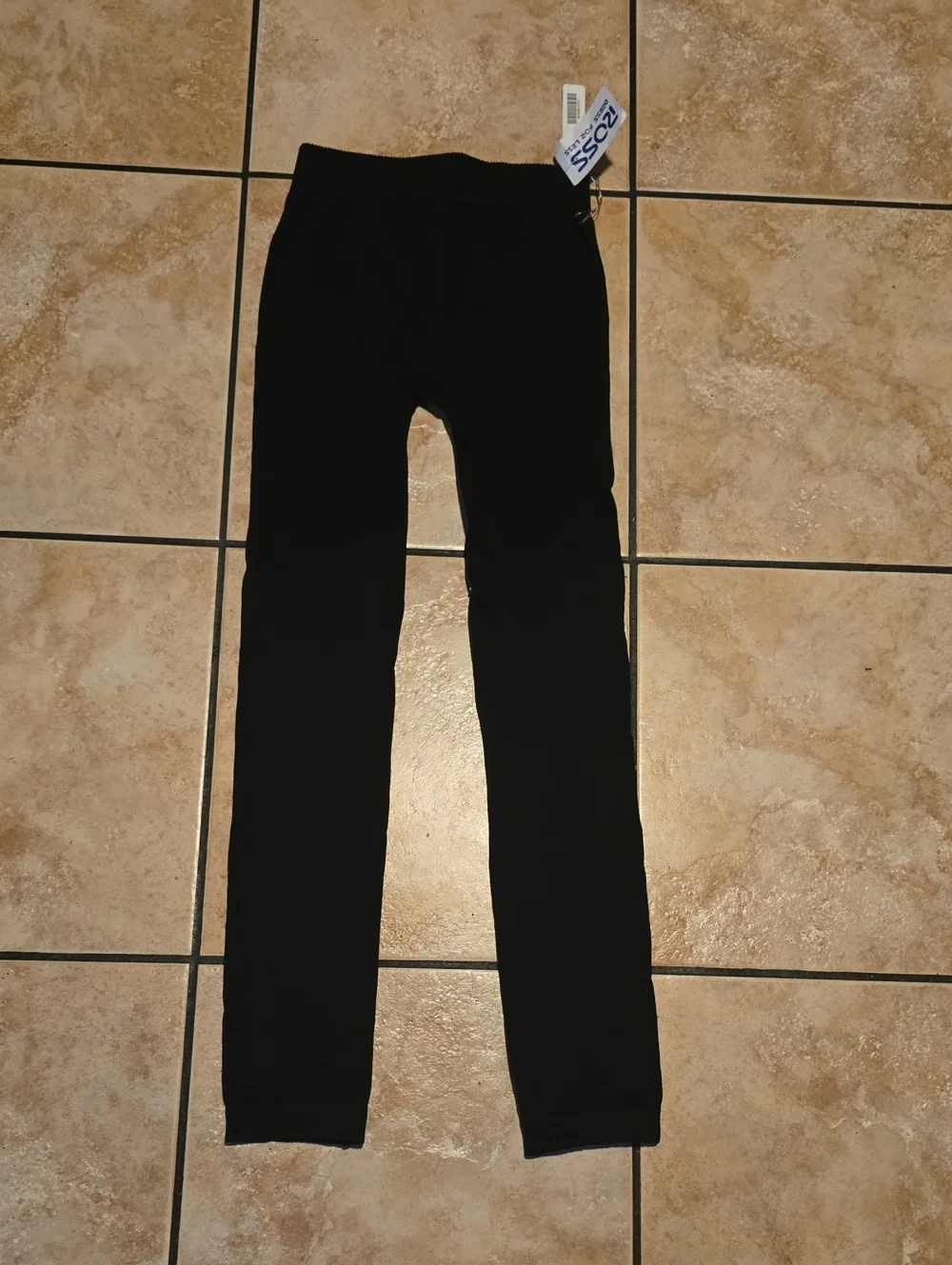 Classic Black Kids Leggings with Elastic Waistband
